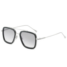 Luxury Fashion Avengers Tony Stark Flight Style Man Glasses Retro Male Iron Man Sunglasses